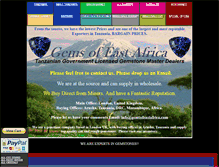 Tablet Screenshot of gemsofeastafrica.com